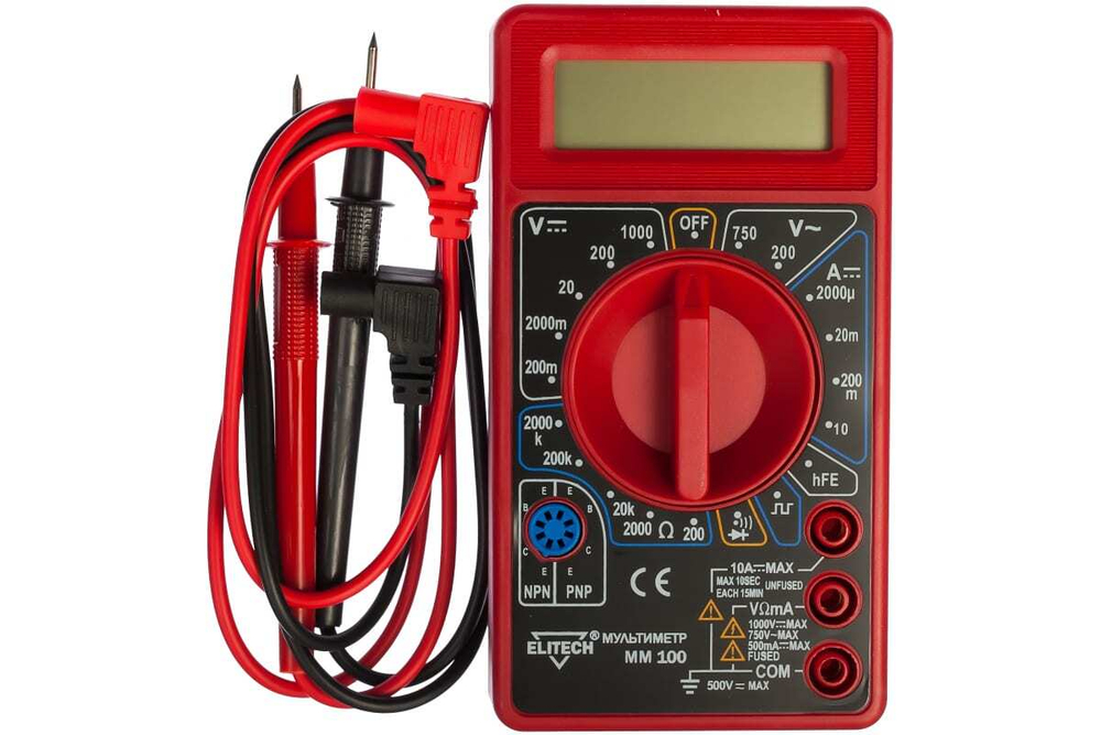 Мультиметр Elitech ММ 100