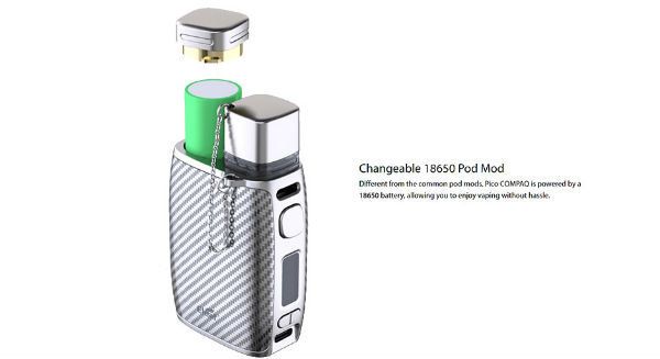Цена на Набор Eleaf Pico COMPAQ Pod-Mod 60W Kit Купить Набор Eleaf Pico COMPAQ Pod-Mod 60W Kit