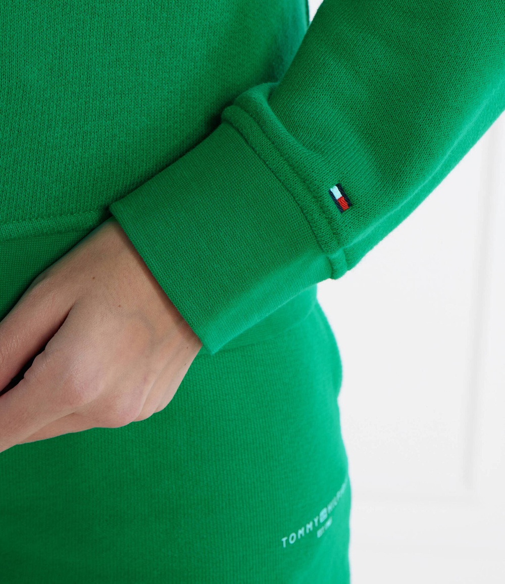 Худи MINI CORP LOGO Tommy Hilfiger - зеленый(WW0WW40274)