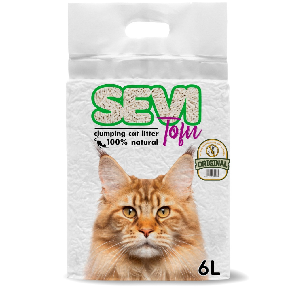 Наполнитель Sevi Tofu без аромата 6 л