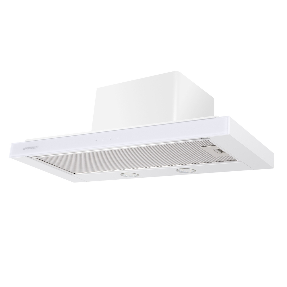 Встраиваемая вытяжка Maunfeld OUSE TOUCH 60 Glass White