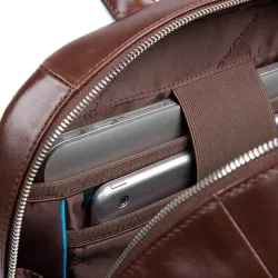 Рюкзак Piquadro Blue Square коричневый из натуральной кожи (CA4762B2/MO) 2