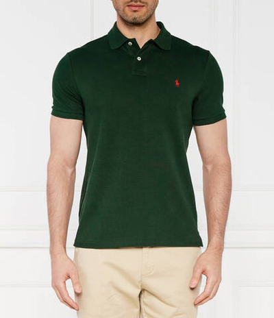 Поло POLO RALPH LAUREN - зеленый(710782592)