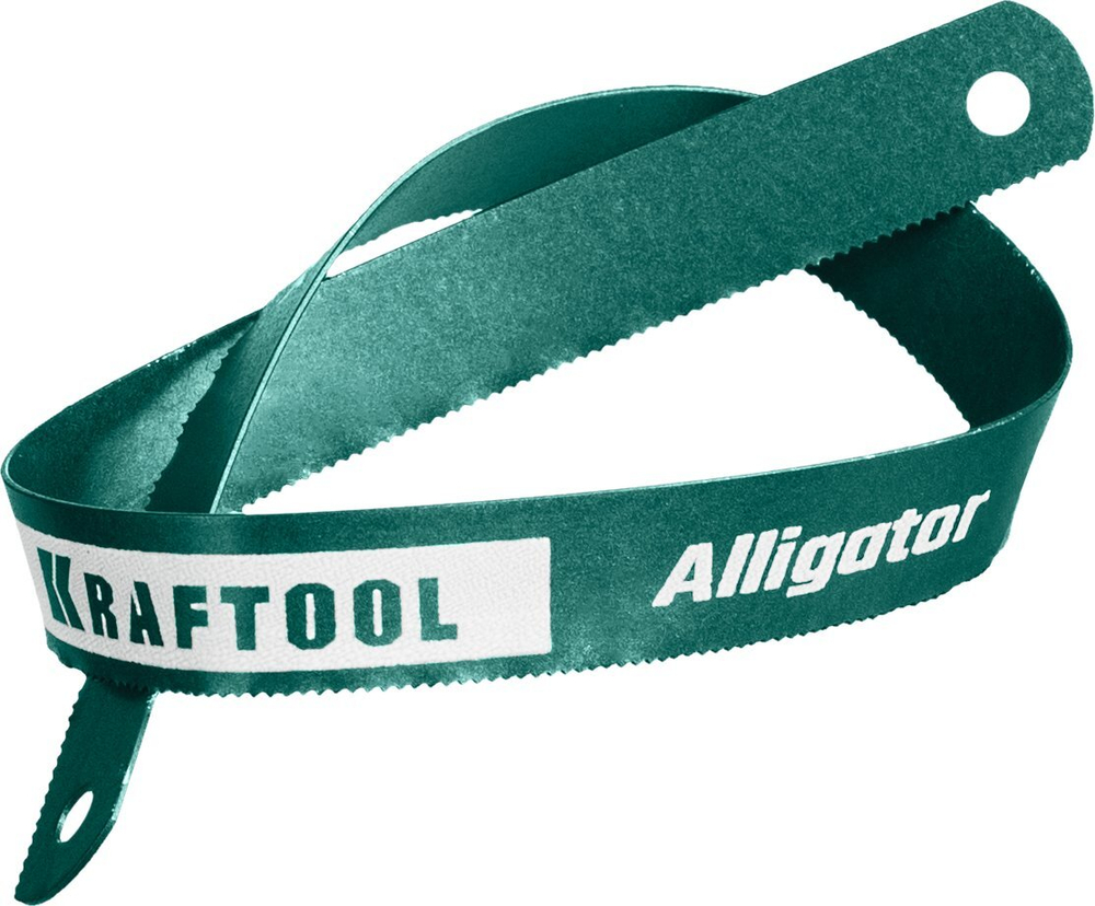KRAFTOOL Alligator-24, 24 TPI, 300 мм, биметаллическое гибкое полотно по металлу (15942-24-S10)