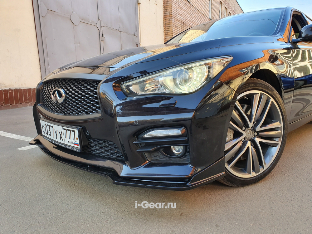 Сплиттер передний Infiniti Q50 SPORT