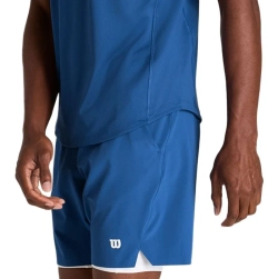 Мужские теннисные шорты Wilson Tournament Short 7" Unlined - blue