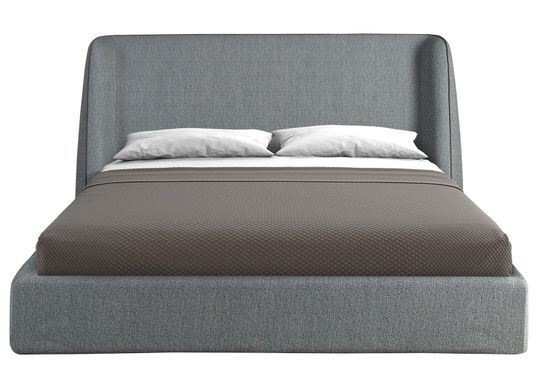 Кровать 7145 Angel Cerda из темно-серой ткани Испания