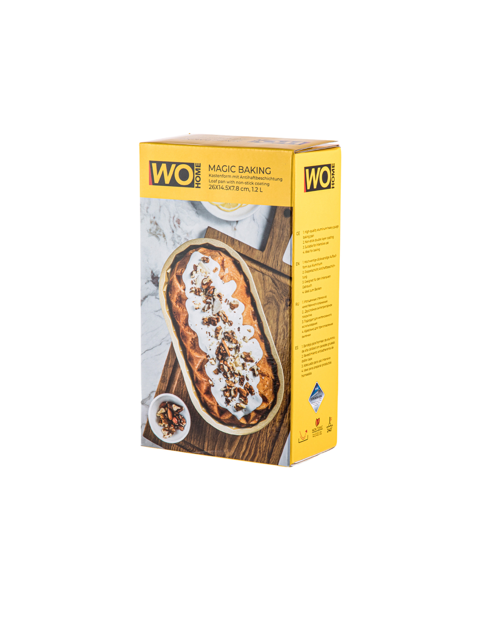 Форма для выпечки 26х14.5х7.8см Wo Home 3D Magic Baking