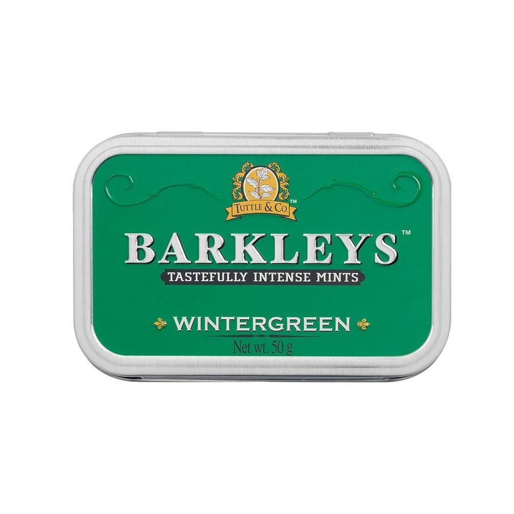 Конфеты Барклейс Wintergreen 50гр