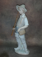 Статуэтка. Фарфор. Юный рыбак. Lladro. Испания