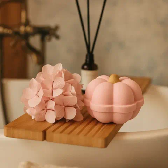 BOUTIQUE DE SAVON Бомбочка фигурка для ванны Тыква