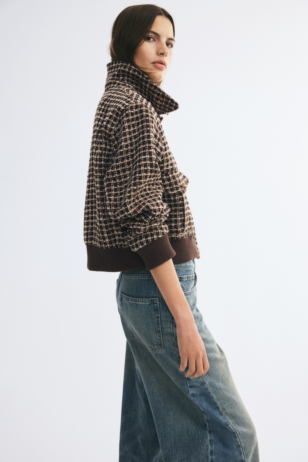 Куртка из текстурной ткани - H&M