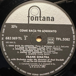 Frank Sinatra ‎– Come Back To Sorrento (Англия 1960г.)