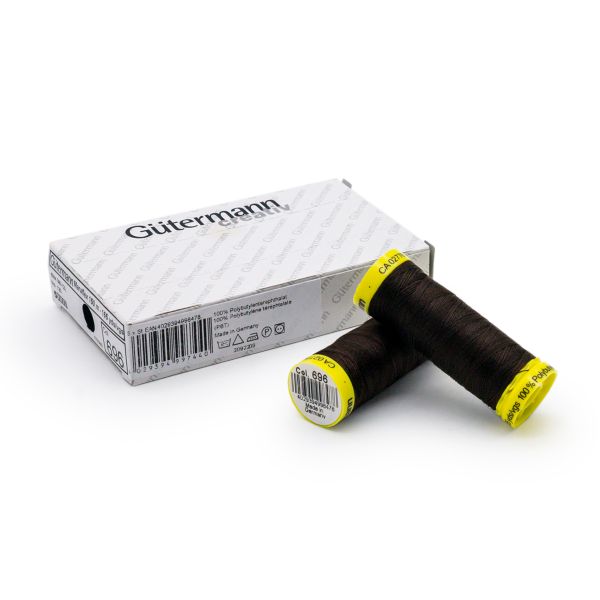 Нитки для трикотажа Gutermann Maraflex 120 (150 метров), 5 кат. | 696 т.шоколад