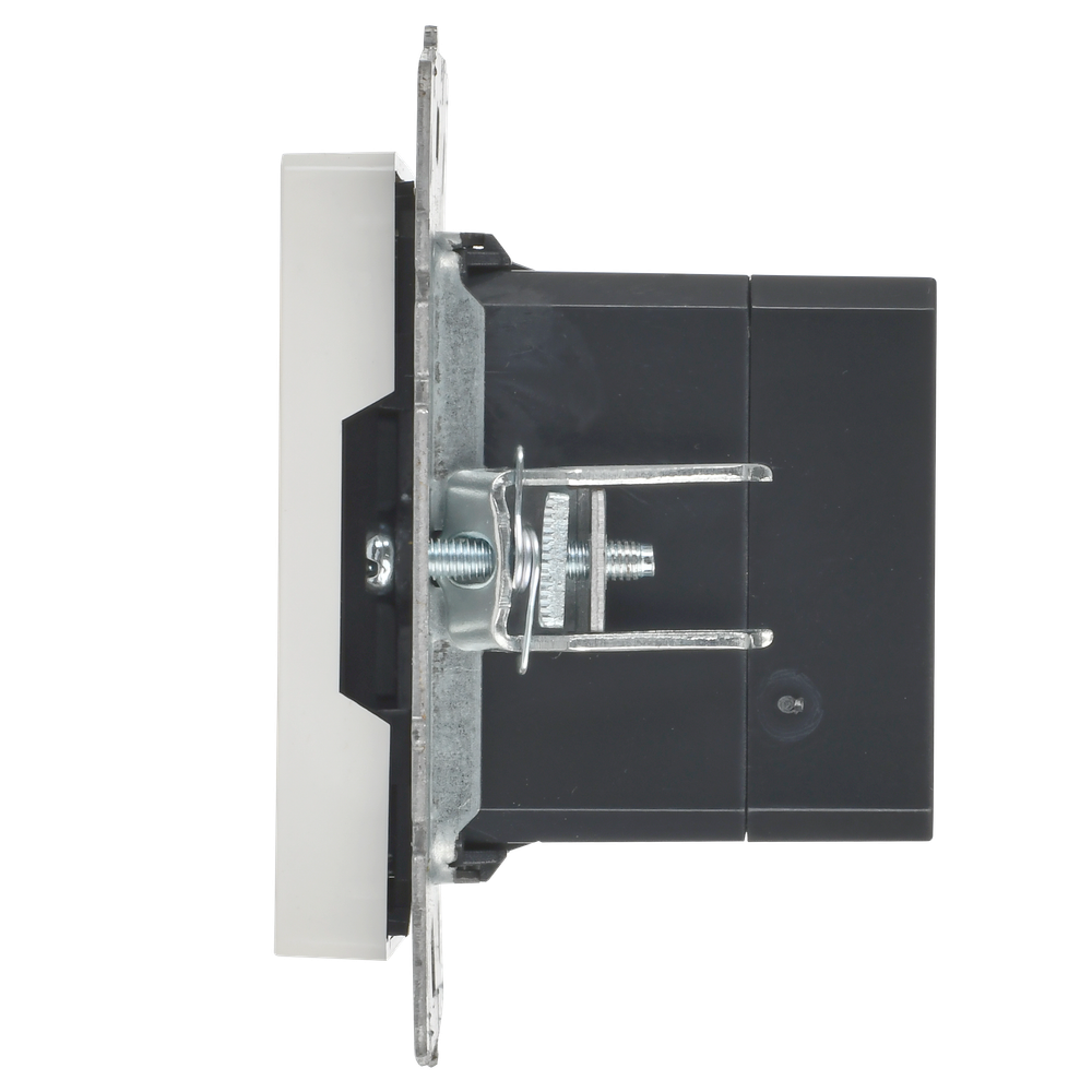 BRITE Розетка USB A+A 5В 3,1А РЮ10-1-БрБ белый IEK