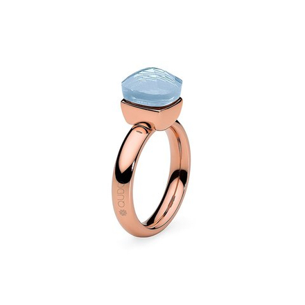 Кольцо Qudo Firenze light violet 17.2 мм 610297/17.2 BL/RG размер 17,2
