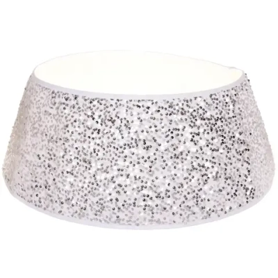 Декор для основания ёлки «Shine» d40*D56 см, h20см, Серебро