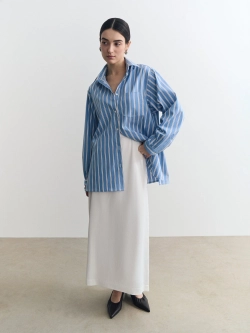 Рубашка "ЭР 7" (R 7) синий
