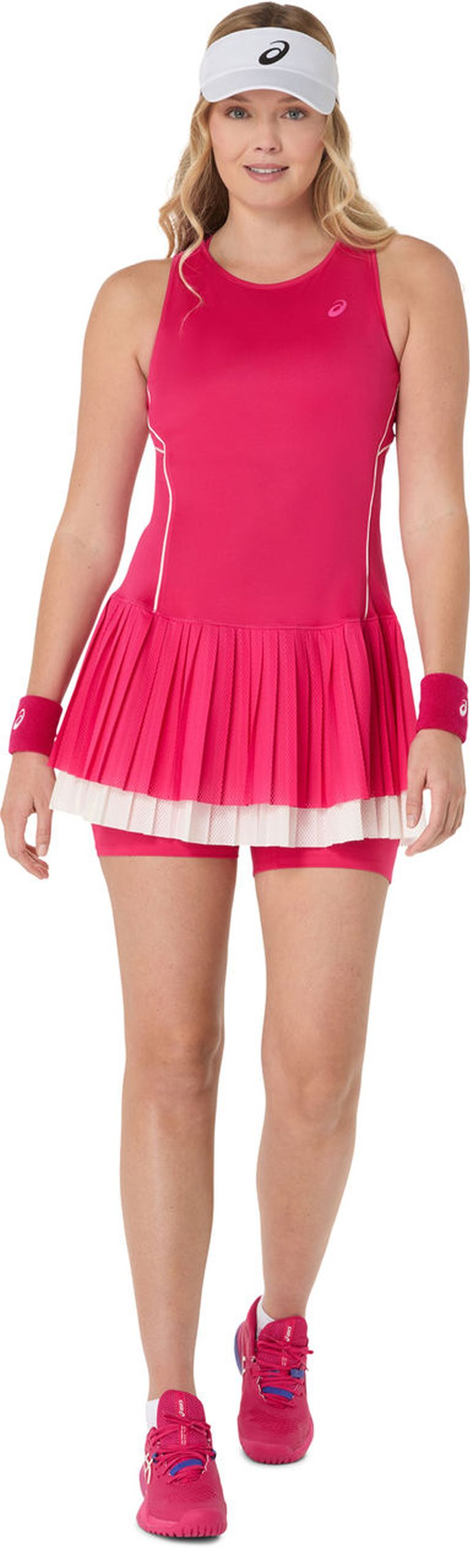 Женское теннисное платье Asics Match — bright rose
