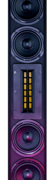 Solton CT 4 L - Пассивная акустическая система колонного типа; 4x 4"; НЧ / Ribbon driver - 
( ленточ