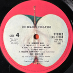 The Beatles ‎– 1962-1966 2LP (Япония 1976г.)