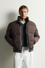 СТЕГАНАЯ КУРТКА WATER REPELLENT — ZARA