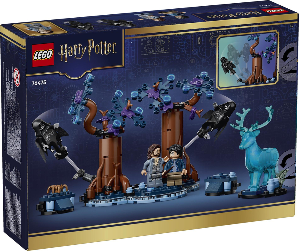 Конструктор Лего Гарри Поттер Патронус в Запретном лесу 76475 | LEGO Harry Potter Expecto Patronum 244 детали | 7+