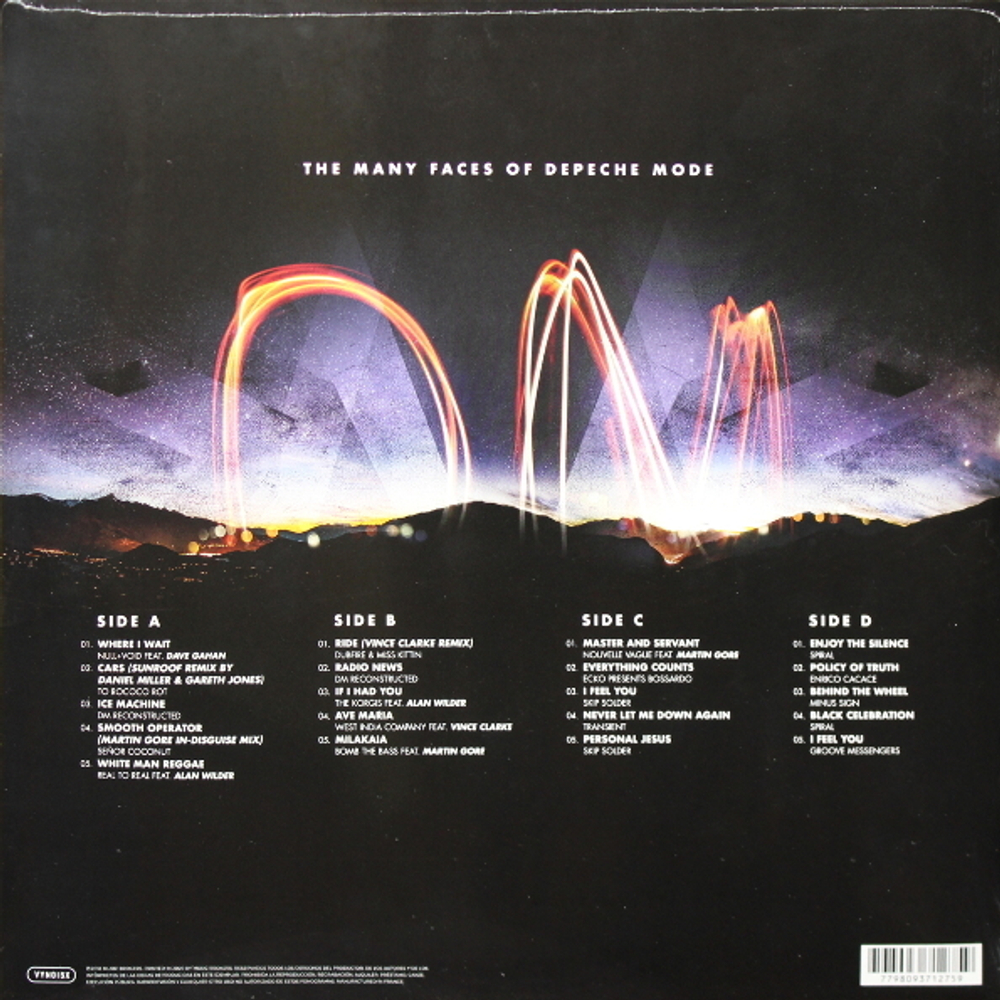 Сборник / The Many Faces Of Depeche Mode (Coloured Vinyl)(2LP)