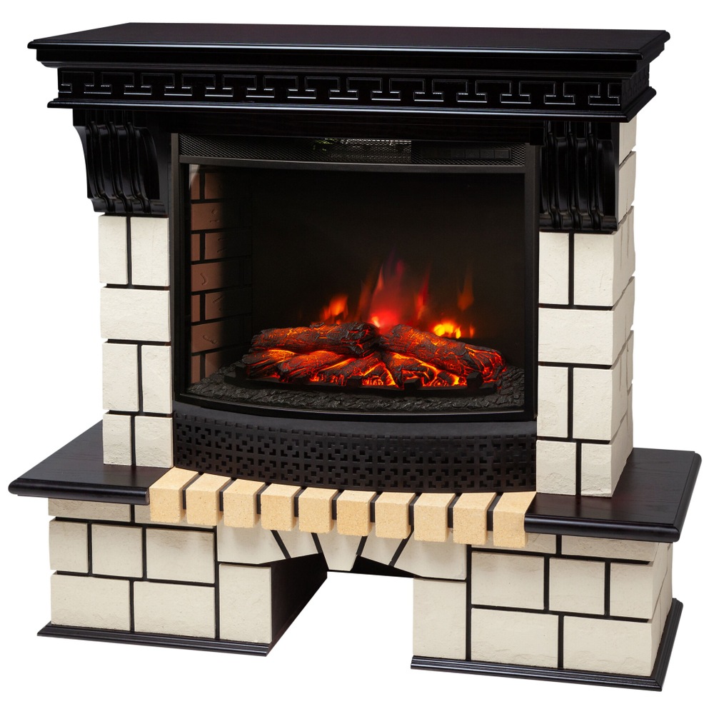 Каминокомплект Real Flame Stone 25/25,5 AO с очагом Evrika 25,5