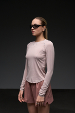 Лонгслив Blue Monte Frog Breath Off-Road Longsleeve "Subdistrict Pink" Women’s
