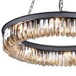 Люстра Crystal 8 black