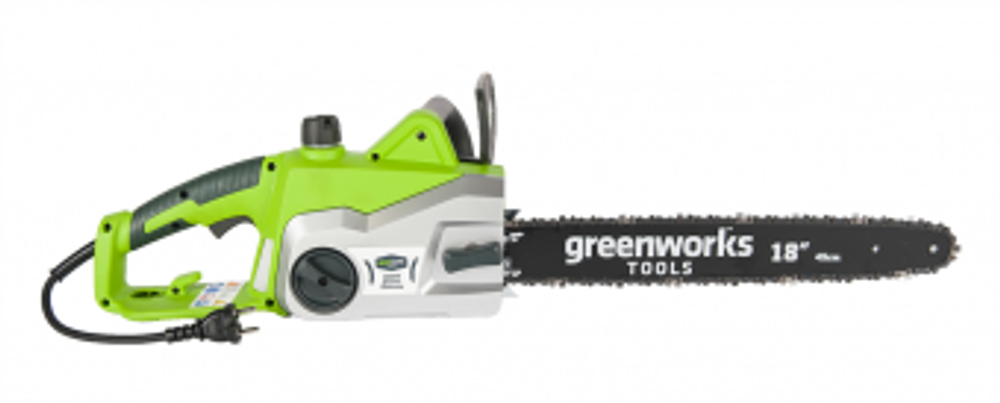 Электрическая цепная пила Greenworks GCS2046,20037,45 см, 2000 Вт