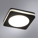 Встраиваемый светодиодный светильник Arte Lamp TABIT A8432PL-1BK