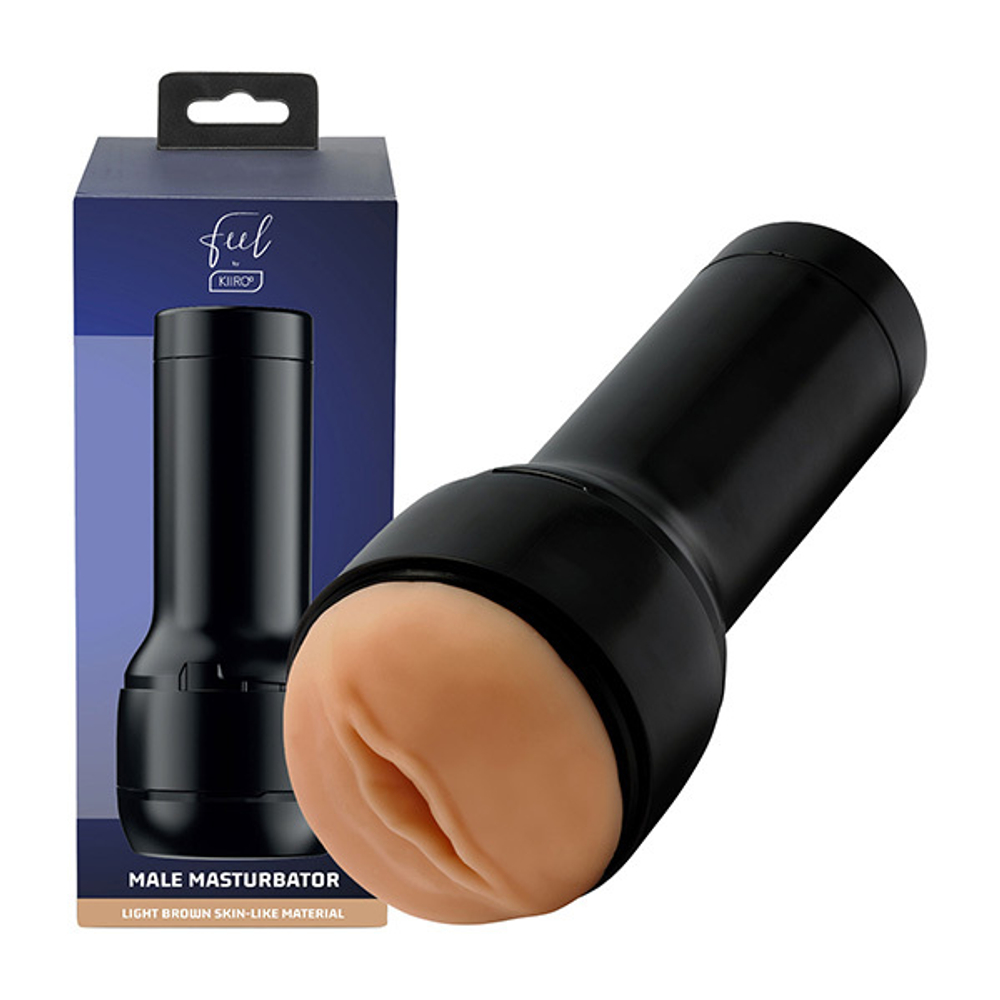 Светло-коричневый мастурбатор-вагина 22,4см Kiiroo Feel Stroker Pussy-Penis Masturbator Light Caramel