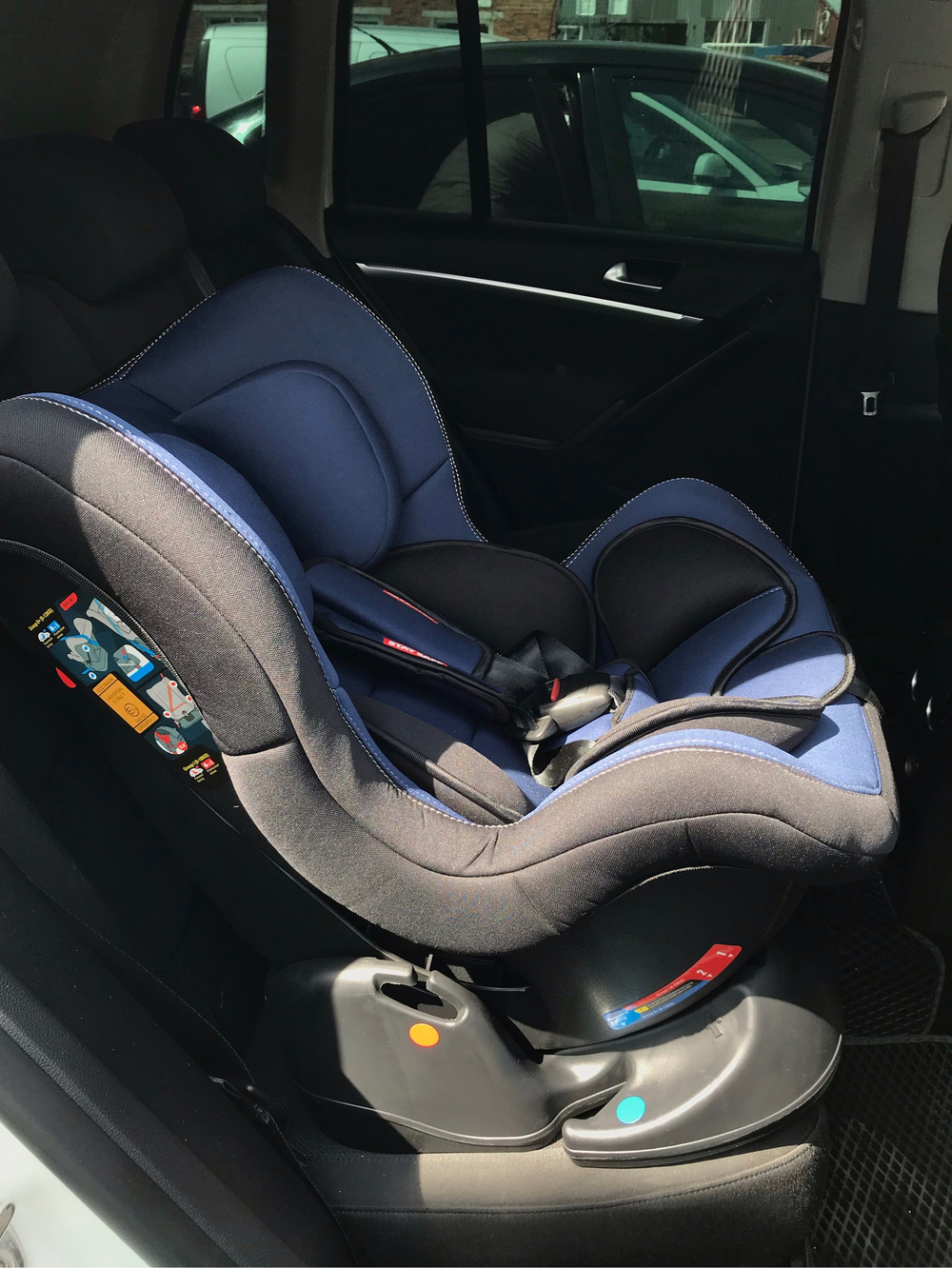 Автокресло детское GE-B (чёрно-голубой (black+blue)) Артикул: GE-B/8