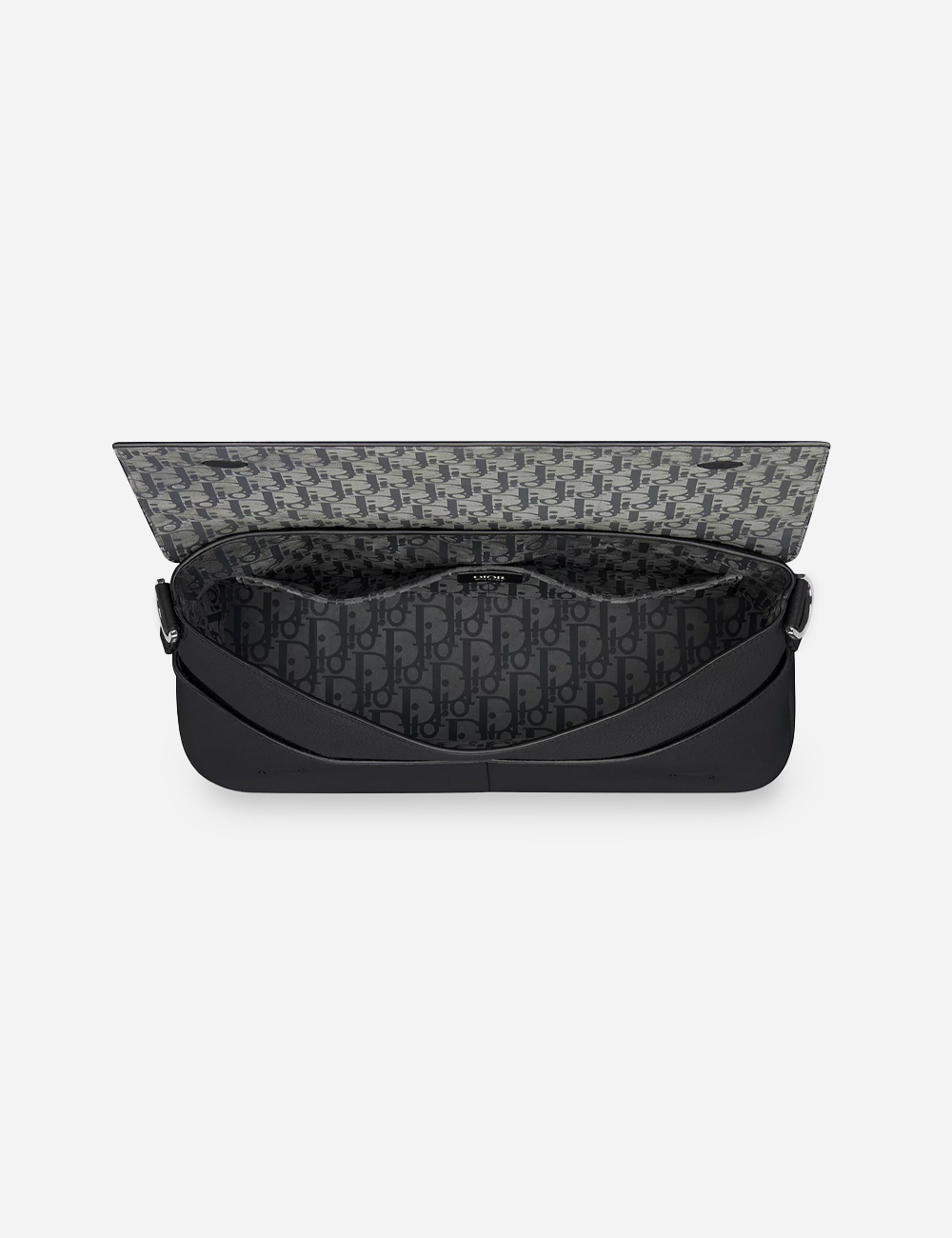 Сумка Dior Privé Messenger Bag with Flap "Black Dior Icons Calfskin"