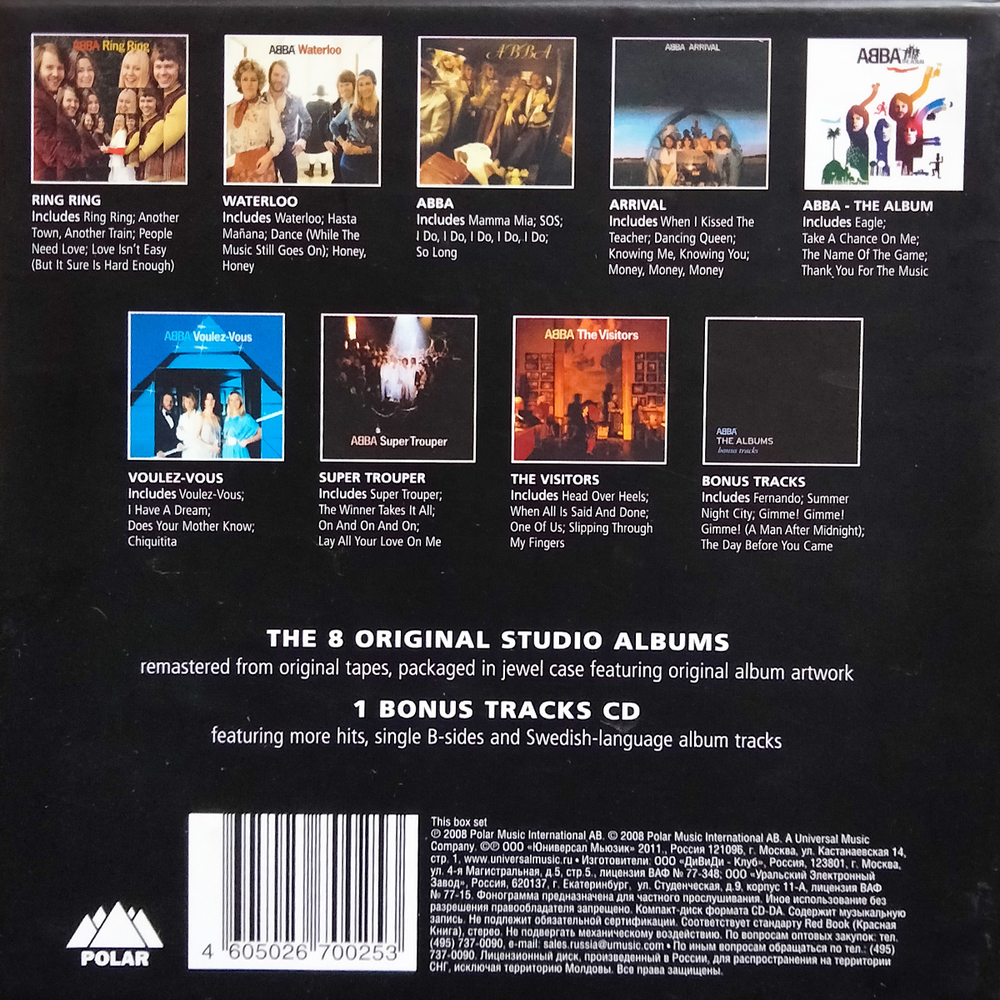 ABBA / The Albums (RU)(9CD)