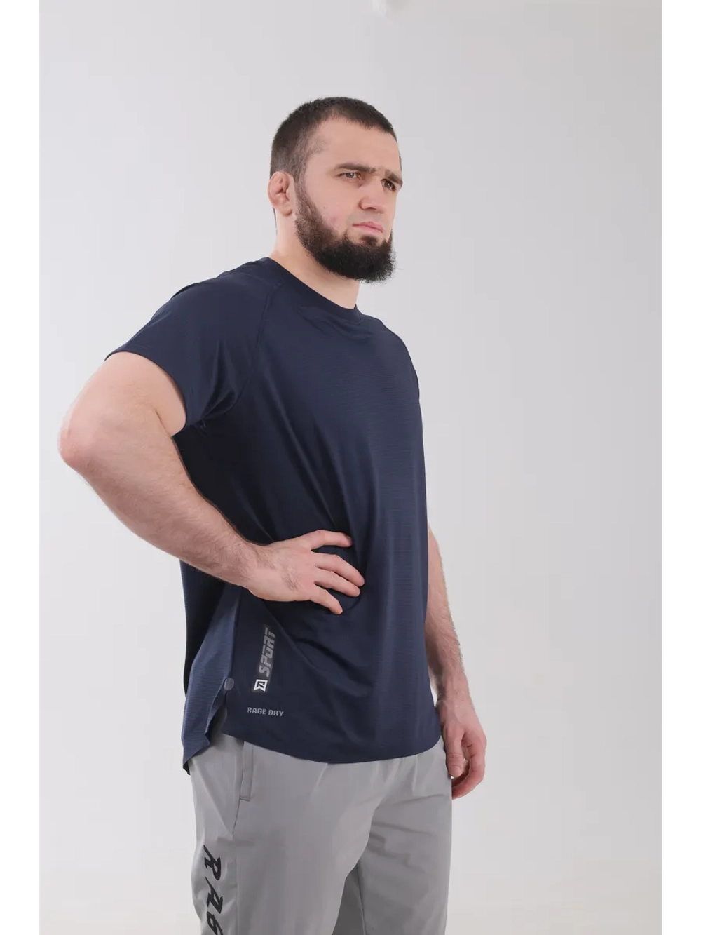 Футболка Rage Sport с технологией Rage Dray navy арт.: HY26471