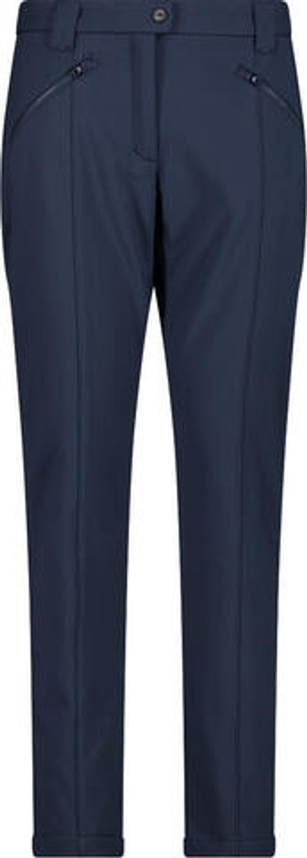Брюки женские CMP WOMAN LONG PANT, артикул 3A11266, цвет BLACK BLUE (N950)