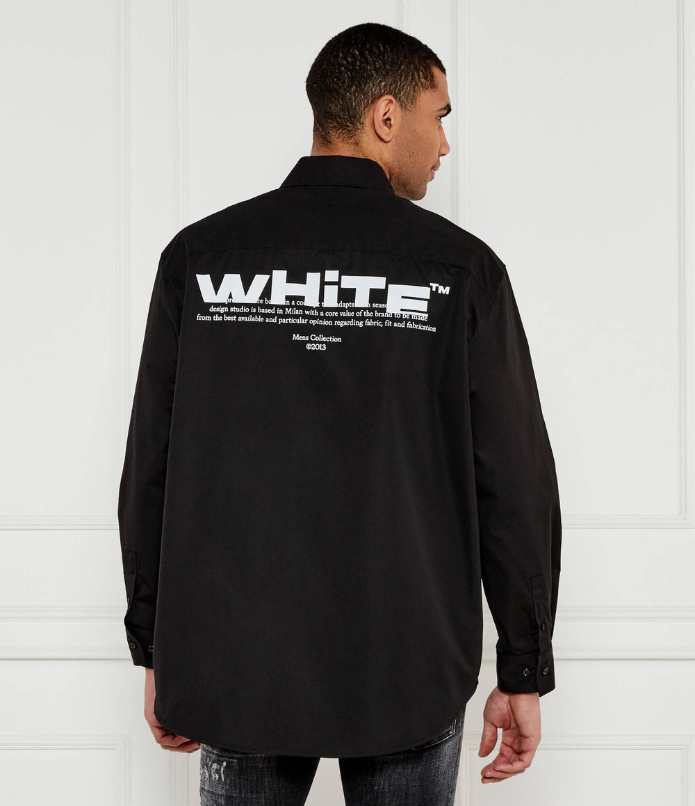 Рубашка OFF SHARED OFF-WHITE - черный(OMGE004S 25FAB001)