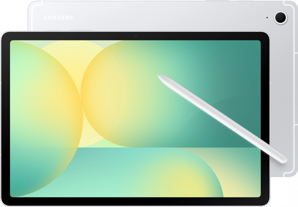 Планшет Samsung Galaxy Tab S10 FE SM-X520 1580 (2.9) 8C RAM12Gb ROM256Gb 10.9" TFT 2304x1440 Android 15 серебристый 13Mpix 12Mpix BT WiFi microSD 1Tb 8000mAh