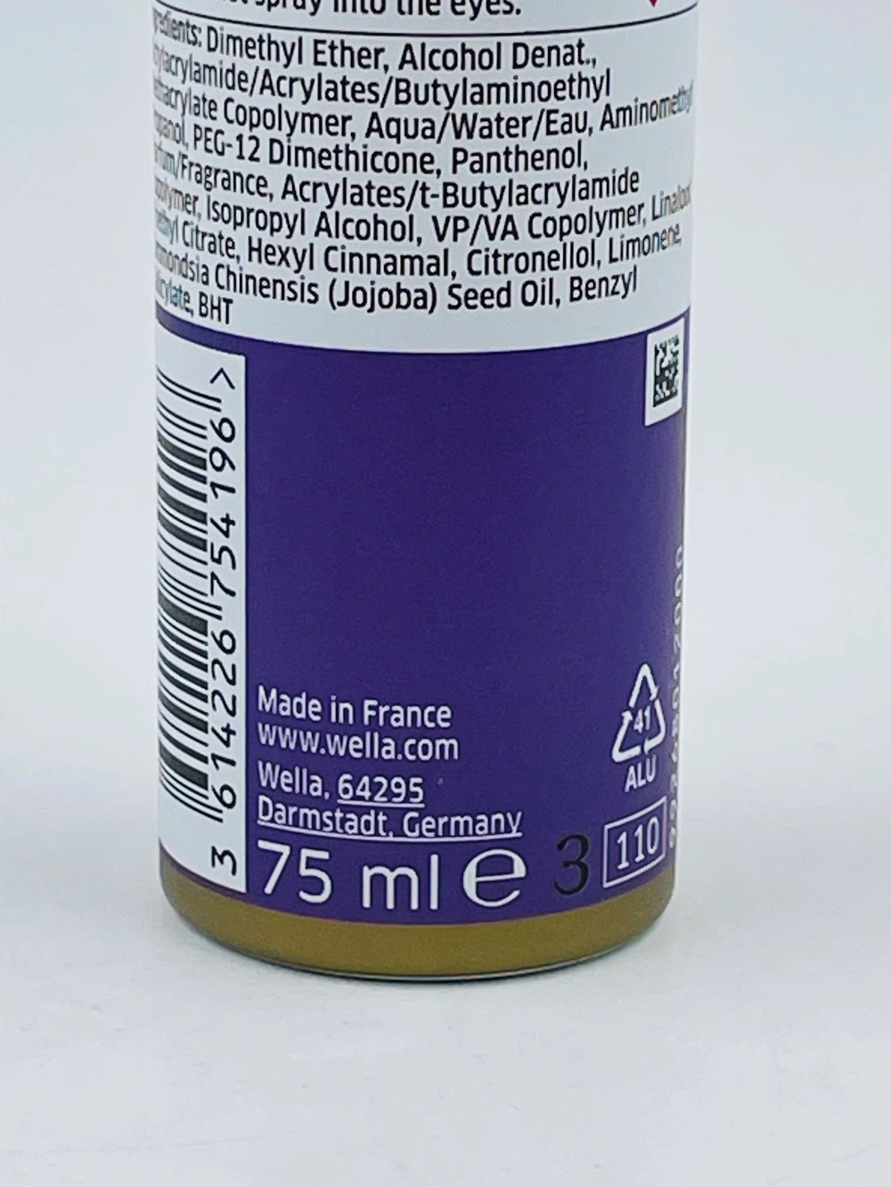 Лак для волос Deluxe Pure Fullness Ultra Strong 5, сильной фиксации 75 мл (Франция)