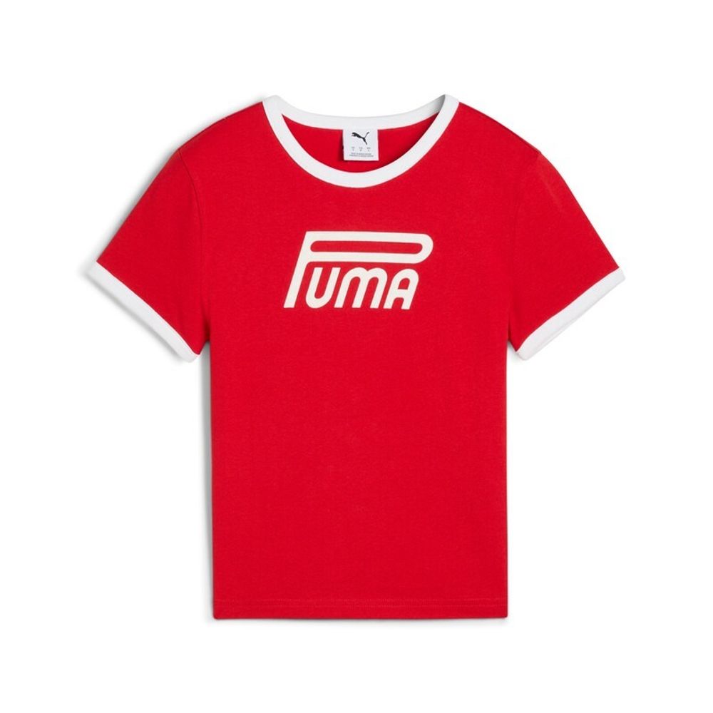 Футболка женская Puma FUTURE.PUMA.ARCHIVE Graphic Slim Tee