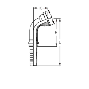 Фитинг DN 25 SFL 1 44.5 (22) CS