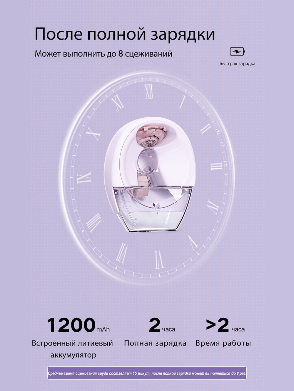 Молокоотсос электрический NYU с Bluetooth, электронный, портативный, бесшумный, беспроводной.