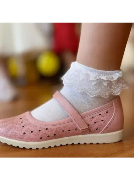 Туфли для девочки закрытые для садика