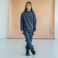 Костюм оверсайз "Графит" подростковый утепленный