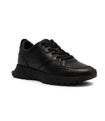 Кожаные кроссовки jonah_runn BOSS BLACK - черный(50522818)