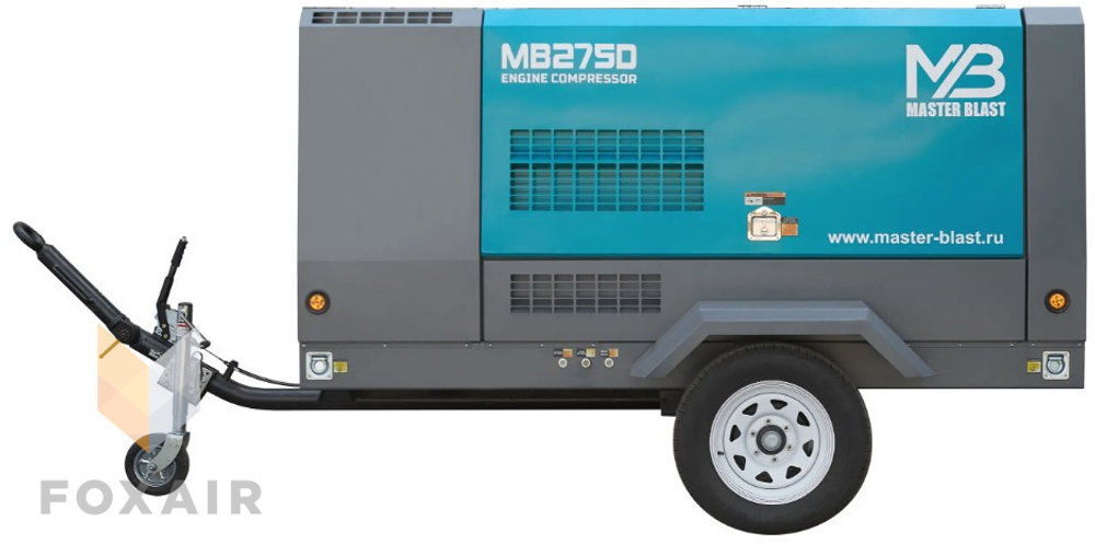 Винтовой компрессор Master Blast MB275D-7