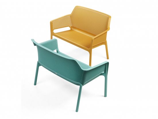 Диван пластиковый Net Bench Nardi цвет ментоловый